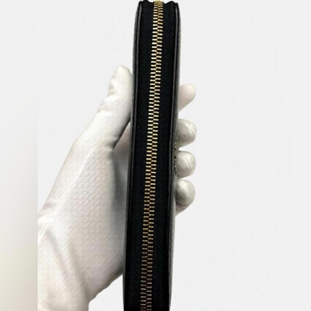 AUTHENTIC REWORKED Prada Saffiano Zippy Wallet- REDYED CONDITION - Picture 5 of 9